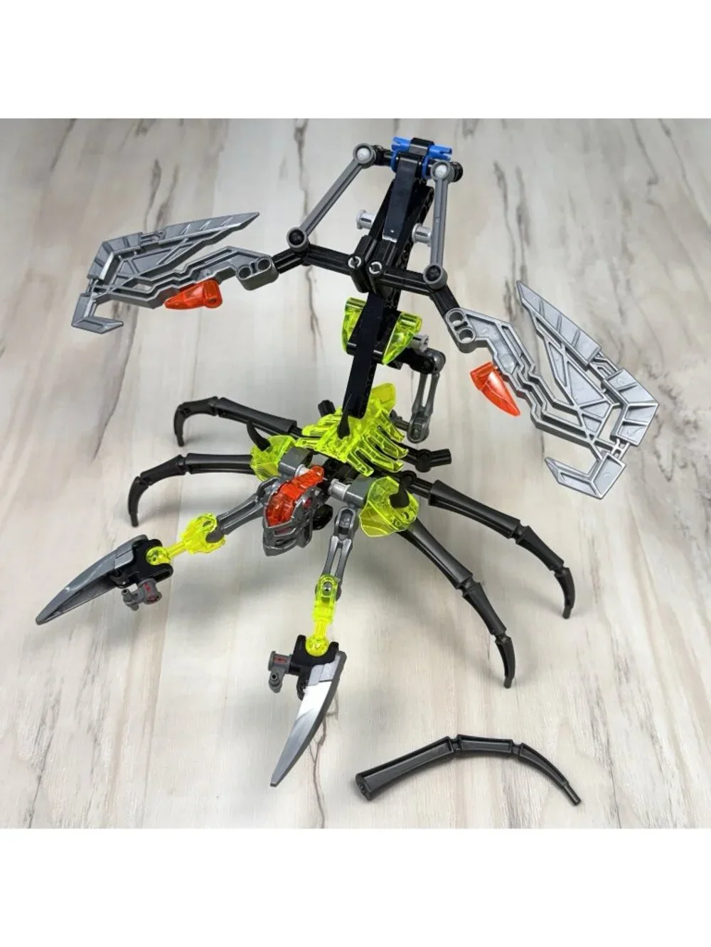 2015 LEGO Bionicle 70794 Skull Scorpio INCOMPLETE *Missing 7pcs* READ